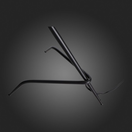 ST LUCE bedside lamp. SL305.404.01. SPRUZZO. 1x60 W, E27, 38x30x53 cm, black color-7