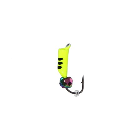 Mormyshka column lime, black strip + ball Granen Chameleon, weight 0.4 g-1