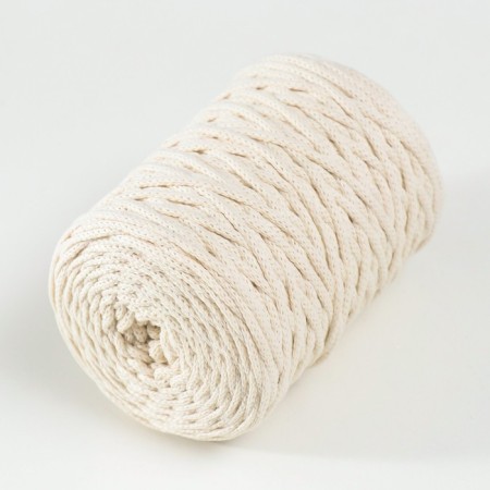 Knitting cord without core 70% cotton, 30% polyester width 3mm 100m/160 ± 10g (102)-1