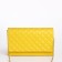 Bag-clate on magnet, yellow color