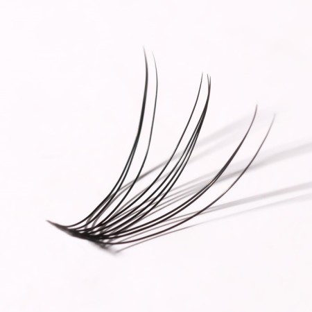 A set of overhead eyelashes "Classic", bundles, 10, 12, 14 mm, thickness 0.1 mm, bend D, 10 D-4