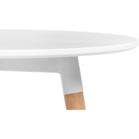 Wooden table Lorini Buke array, natural 60x60x70 cm-3