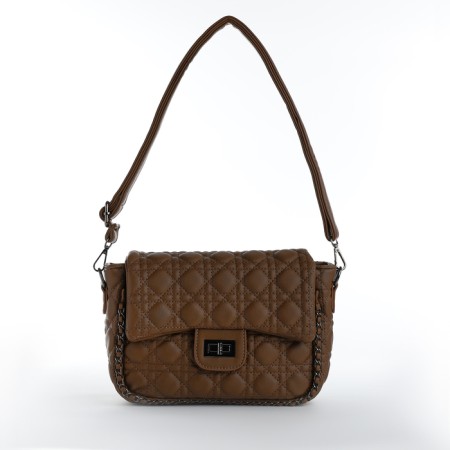 Bag-mixer on the valve, long belt, brown color