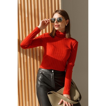 Female trousers, size 50, black color 64977-1