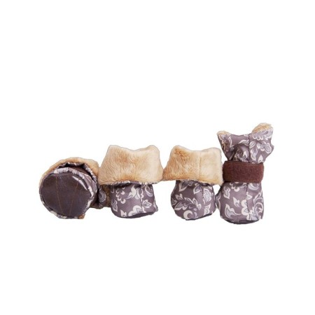 OSSO fur shoes, size m (5.5 x 4.5 x 8 cm), mixing mix-2