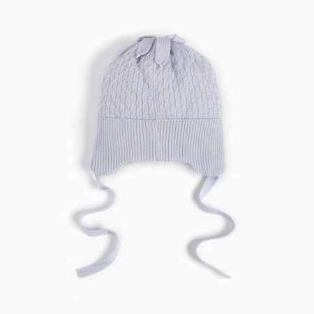 Hat for girls, blue color, size 40-42 cm-2