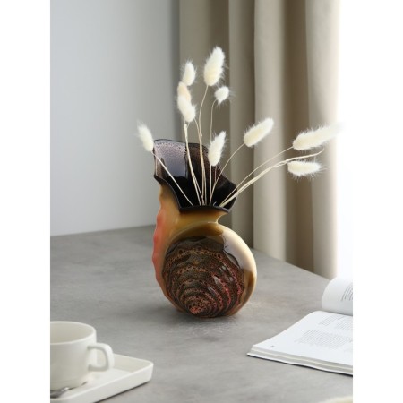 VAZA table "shell", 24 cm, ceramics, mix-6