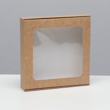 Self -assembly box, craft, 16 x 16 x 3 cm