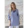 Female blouse, size 46, blue color