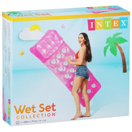 Swimming mattress, 188 x 71 cm, Mix colors, 58890np Intex-2