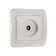 Orena Luazon Lighting "Orion" television socket, hidden, silver