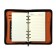 Organizer on the rings A6, 96 sheets in a ruler, on a zipper from 3 sides, leatherette, mix