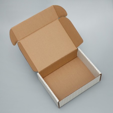 Box the team “Happy New Year!”, White, 27 x 21 x 9 cm, New Year-2