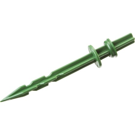 Garden pegs, h = 20 cm, set 10 pcs., Green-2