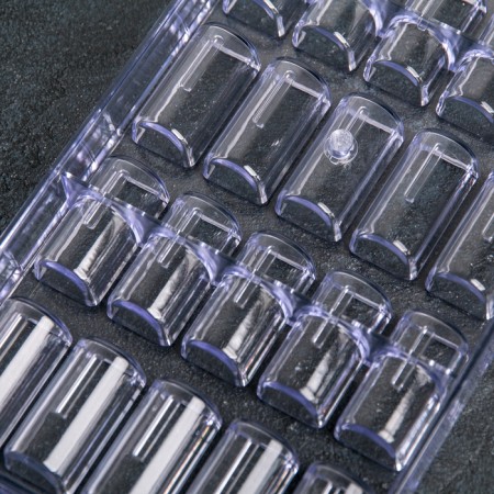Konfinetta chocolate form "Batonchik", 28 × 14 × 2.5 cm, 25 cells (1.8 × 3.9 × 1.5 cm)-1