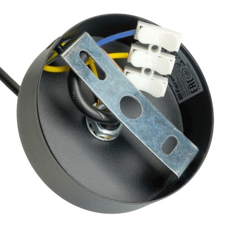 Ceiling light Feron HL3698, IP20, GX53, 12 W, 85x85x75 mm, black color-2
