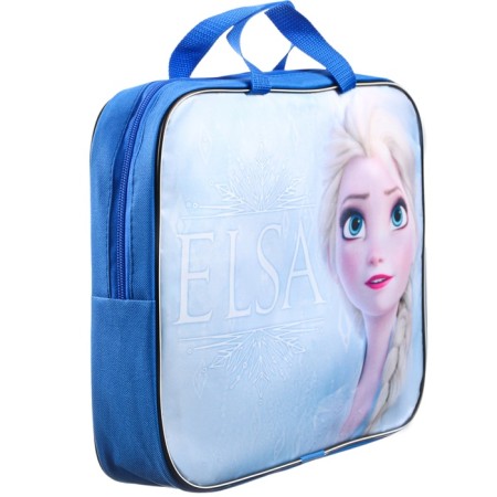 Folder with handles textile A4, 350x270x100 mm, cold heart-2