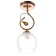Lamp 659121/1 E27 40W gold 14x15x32 cm Bayerlux mix