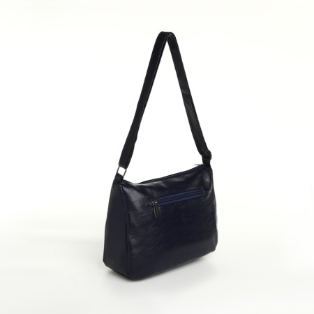 Women's bag with lightning, blue color-1