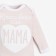 Body crumb I am "beautiful", pink, height 74-80 cm