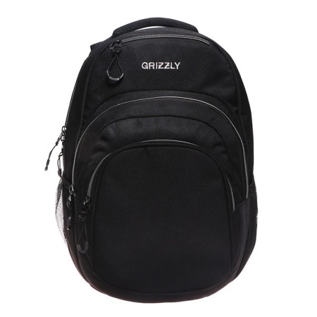 Youth backpack 48 x 33 x 21 cm, Grizzly, ergonomic back, laptop department, black/gray-2