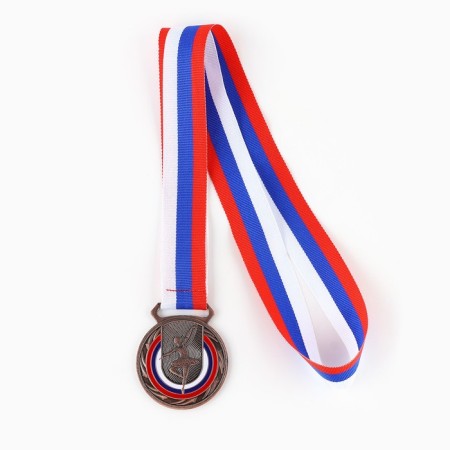 Medal thematic 198 "Ballet", bronze, d = 5 cm-3