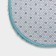 Bath and toilet rug “fluffy”, 40 × 60 cm, blue color