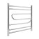 The heated towel rail "Liana" 500x600, internal thread 1/2 "
