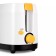 Toster KitFort KT-6206, 750 W, 5 modes of frying, 2 toasts, black and white