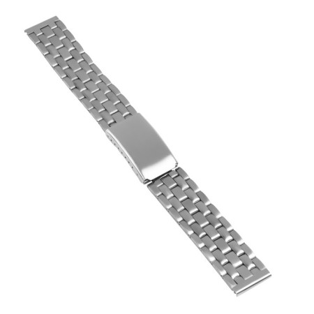 Solomon watch strap, 18 mm, metal, L-18 cm, silver