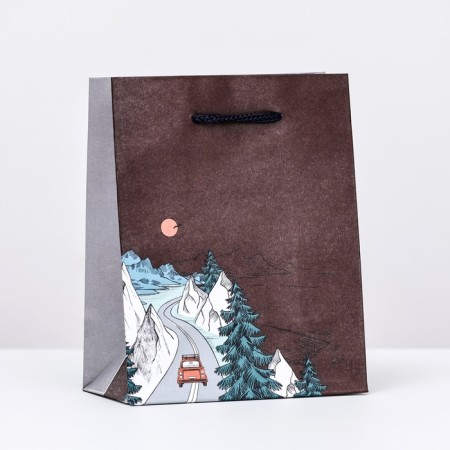 Gift Package "Mountain Road", 11.5 x 14.5 x 6.5 cm