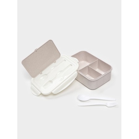 Lunch-Box "Flamingo", 1.4 l, 21.5 x 7.3 x 15 cm, white-5