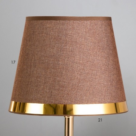 BATRISE HARD LAMPLE LAMPLE E27 40W gold 22x22x37.5 cm-2