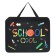 Folder with A4 handles, 330 x 260 x 75 mm, plastic, handles, Calligrata School, mix