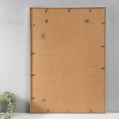 Photo frame LIDA 50x70 cm silver (plastic screen)-2