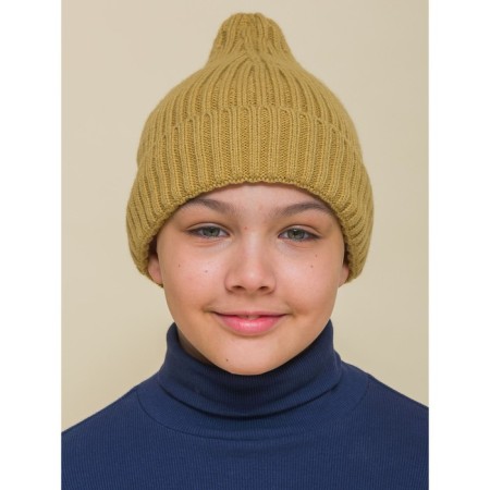 Children's hat, size 48-50, beige color