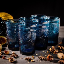A set of glasses of glass Magistro 