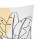 Pillowcase decorative Ethel "Leaves" 40x40 cm, 100% p/e