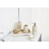 Dispenser for liquid soap posh, beige color