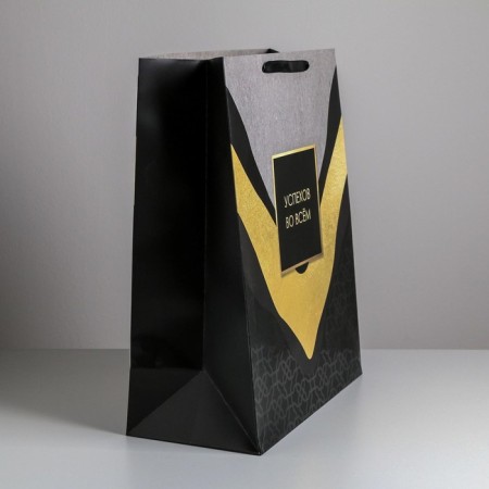 Gift Package Laminated, packaging, “success in everything”, XL 49 x 40 x 19 cm-1