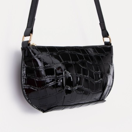 Baget bag, lightning department, black color-1
