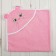 Children's corner "Pussy", size 120 x 120 cm, pink color