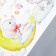 Sticker Plastic Interior color "Elephants and animals in clouds" 50x70 cm
