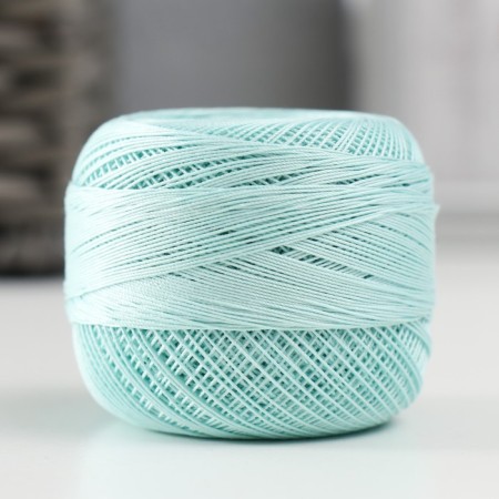 The yarn "Canarias" is 100% Merceris. cotton 203m/20g (4939 ice)-4