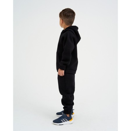 Children's costume with the basis (sweatshirt, pants) KAFTAN "Basic Line" R.38 (146-152), black-2