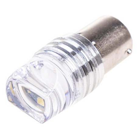 LED LED SKYWAY S25 (P21W), 24 V, 9 SMD diodes, 1-end, white