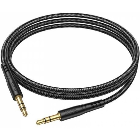 Cable AUX HOCO UPA24, Jack 3.5 mm (M) - Jack 3.5 mm (M), 1 m, nylon, black-2