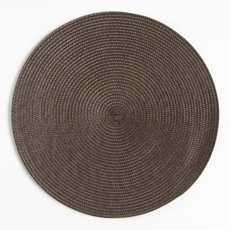 Serving shade "Classic", brown color, d 38 cm-1