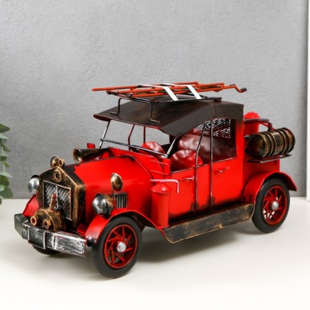 Souvenir Metal "Fire Car" 35x14.8x18 cm-3