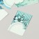 Cardboard "Flowers 09" set 10 pcs (5 types) 4x6 cm